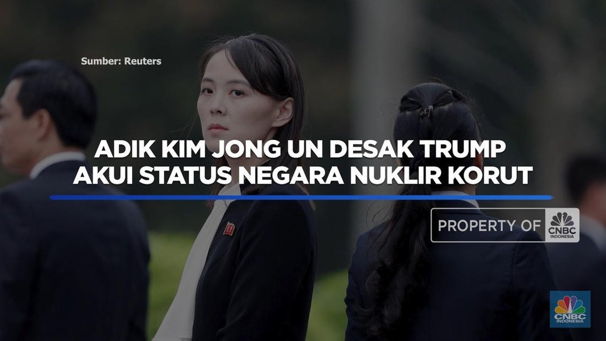 Adik Kim Jong Un Desak Trump Akui Status Negara Nuklir Korut