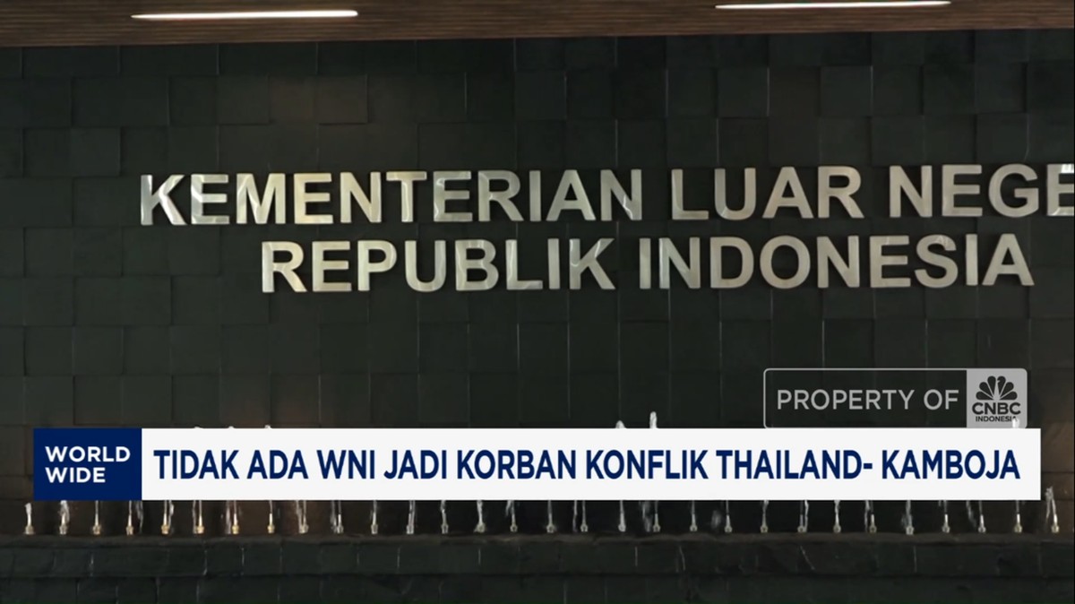 Video: Kemlu Pastikan Tak Ada WNI Jadi Korban Konflik Kamboja-Thailand