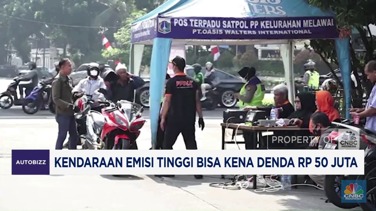 Video: Kendaraan Emisi Tinggi Bisa Kena Denda Rp 50 Juta