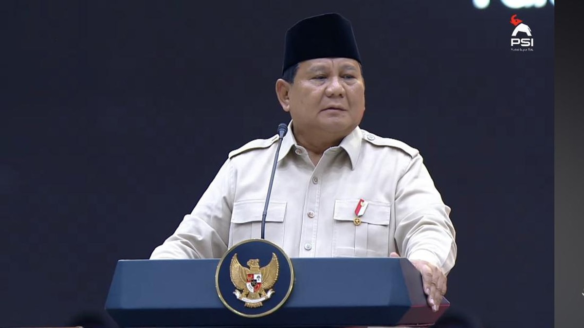Prabowo: Saya Sedikit Emosional Kalau Mendengar Kata-Kata PSI
