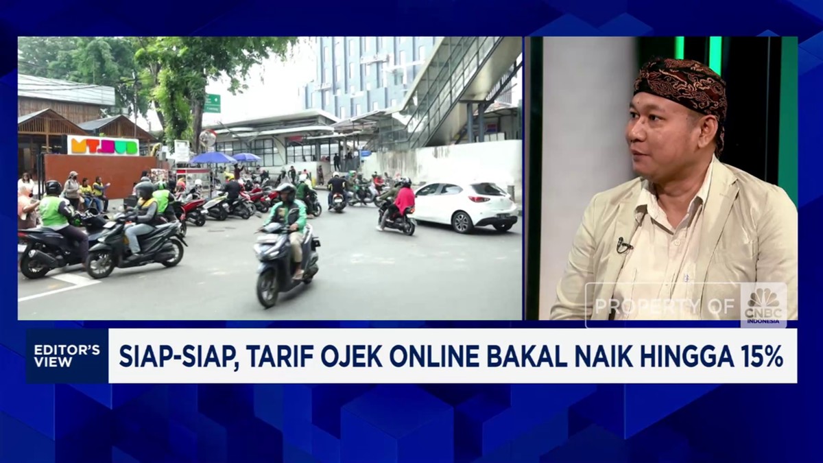 Video: Tanpa Atur Potongan, Kenaikan Tarif Ojek Online Tak Efektif