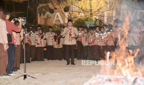 Di Kemah Akbar Magetan, Ibas Sebut Peran Penting Pramuka dalam Pembentukan Karakter