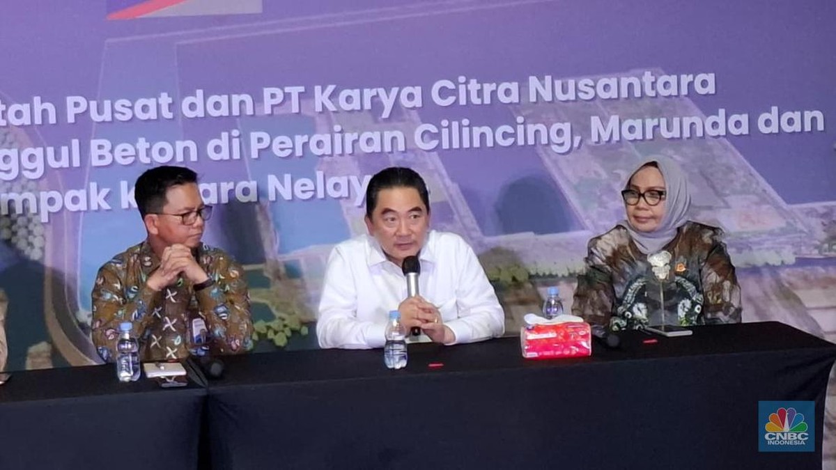 Bos Pemilik Tanggul Beton di Laut Cilincing Muncul-Beri Penjelasan Ini