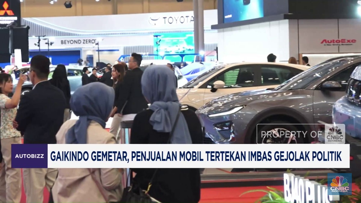 Video: Gaikindo Gemetar, Penjualan Mobil Tertekan Imbas Gejolak Politi