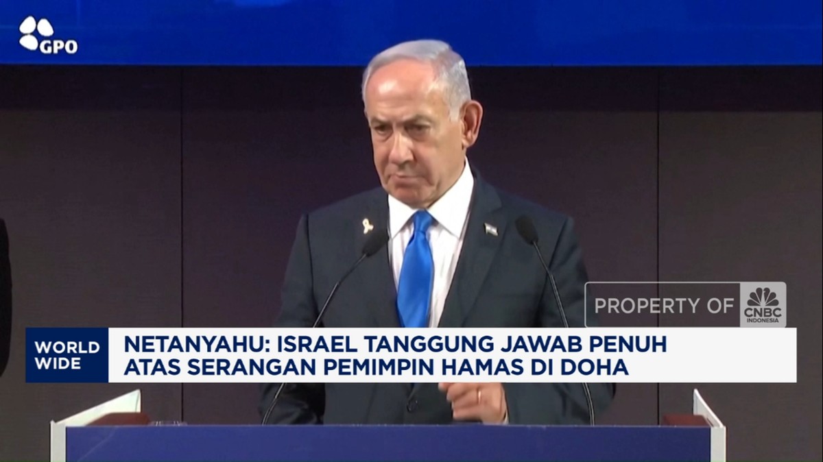 Video: Netanyahu Akui Israel Bertanggung Jawab Atas Serangan di Doha