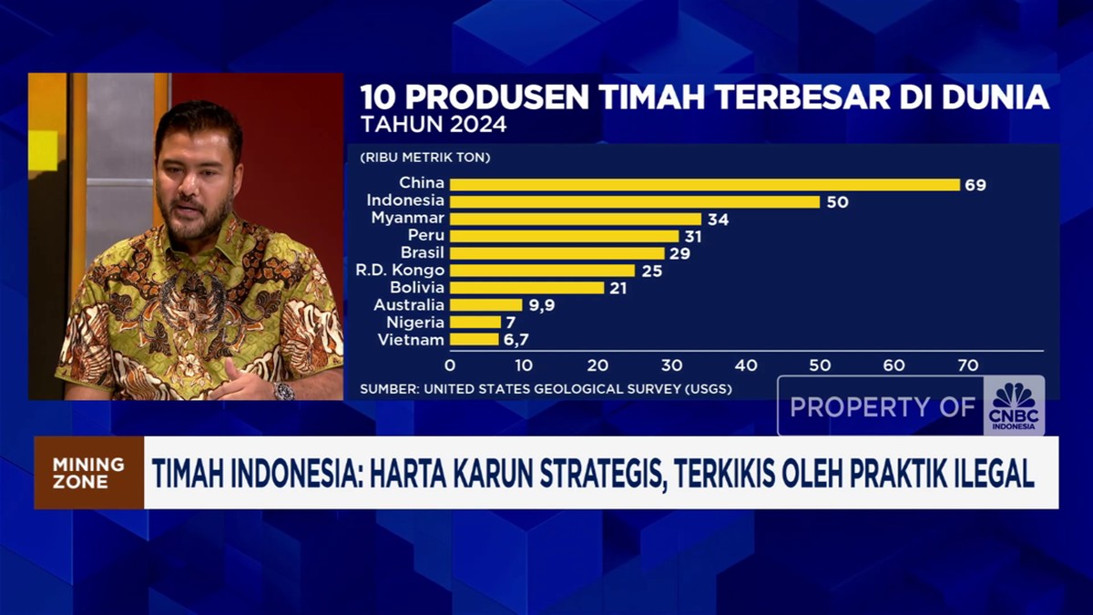 Video: Produksi Timah Naik Usai Prabowo Tertibkan Tambang Ilegal