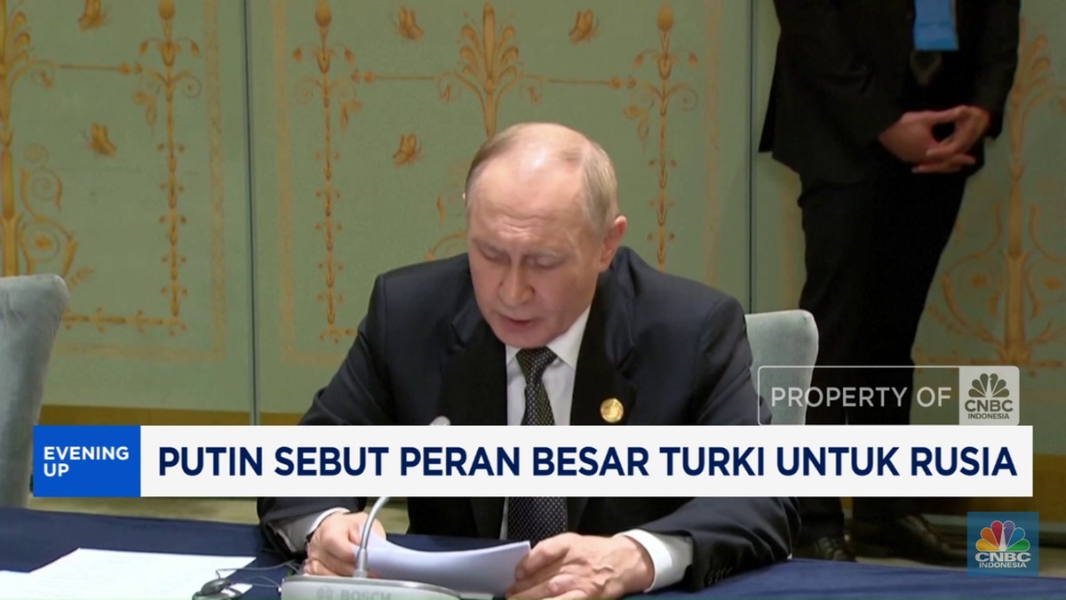 Video: Putin Sebut Peran Besar Turki Untuk Rusia