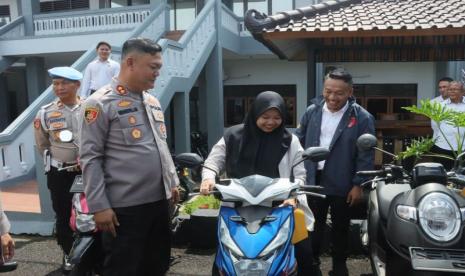 Polres Ciamis Bongkar Sindikat Penjualan Motor Curian di Media Sosial