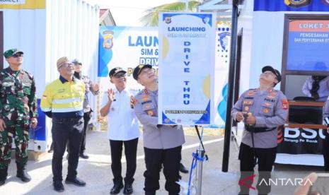 Inovasi SIM dan Samsat Drive Thru Resmi Beroperasi di Pohuwato