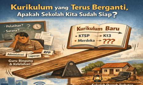 Kurikulum yang Terus Berganti, Apakah Sekolah Kita Sudah Siap?