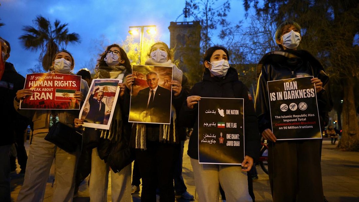 Mencekam, Korban Meninggal Demo Iran Tembus 3.090 Orang