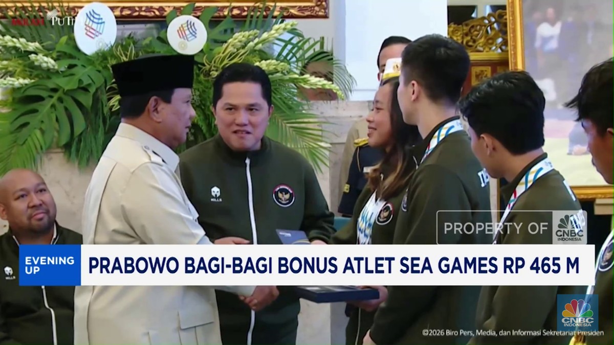 Video: Prabowo Bagi-Bagi Bonus Atlet Sea Games Rp 465 M