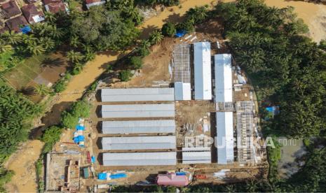 Nindya Karya Bangun 200 Huntara untuk Warga Tapanuli Selatan