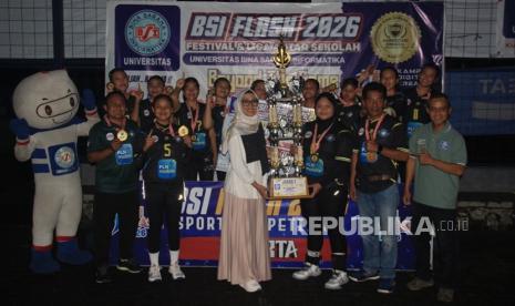 SMAS PGRI 109 Kota Tangerang Juarai Voli Putri BSI FLASH 2026 Jakarta