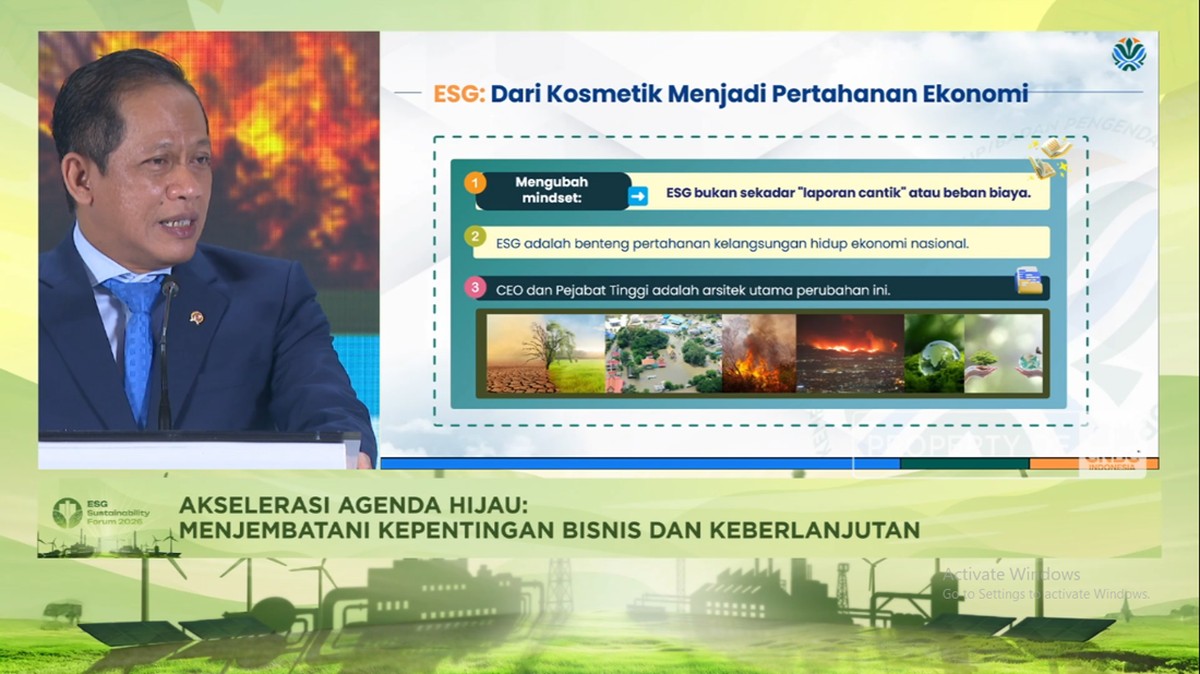 Video: Menteri Hanif: ESG Selaraskan Tujuan Industri dan Keberlangsungan