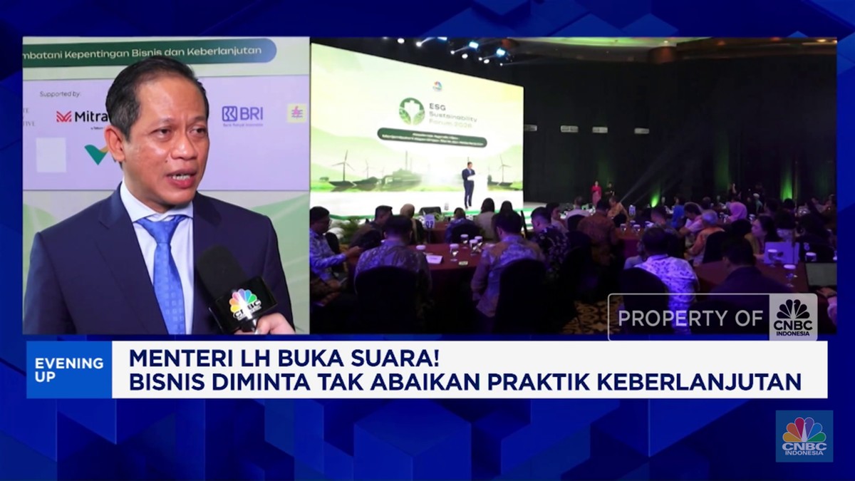 Video: Menteri LH Buka Suara! Bisnis Diminta Tak Abaikan Praktik