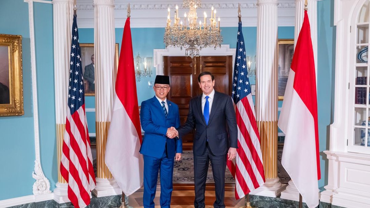 Menlu RI Sugiono Bertemu Menlu AS Marco Rubio, Bahas Apa Saja?