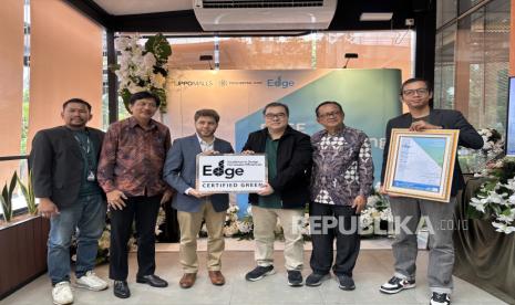 Palembang Icon Kantongi Sertifikasi Bangunan Hijau