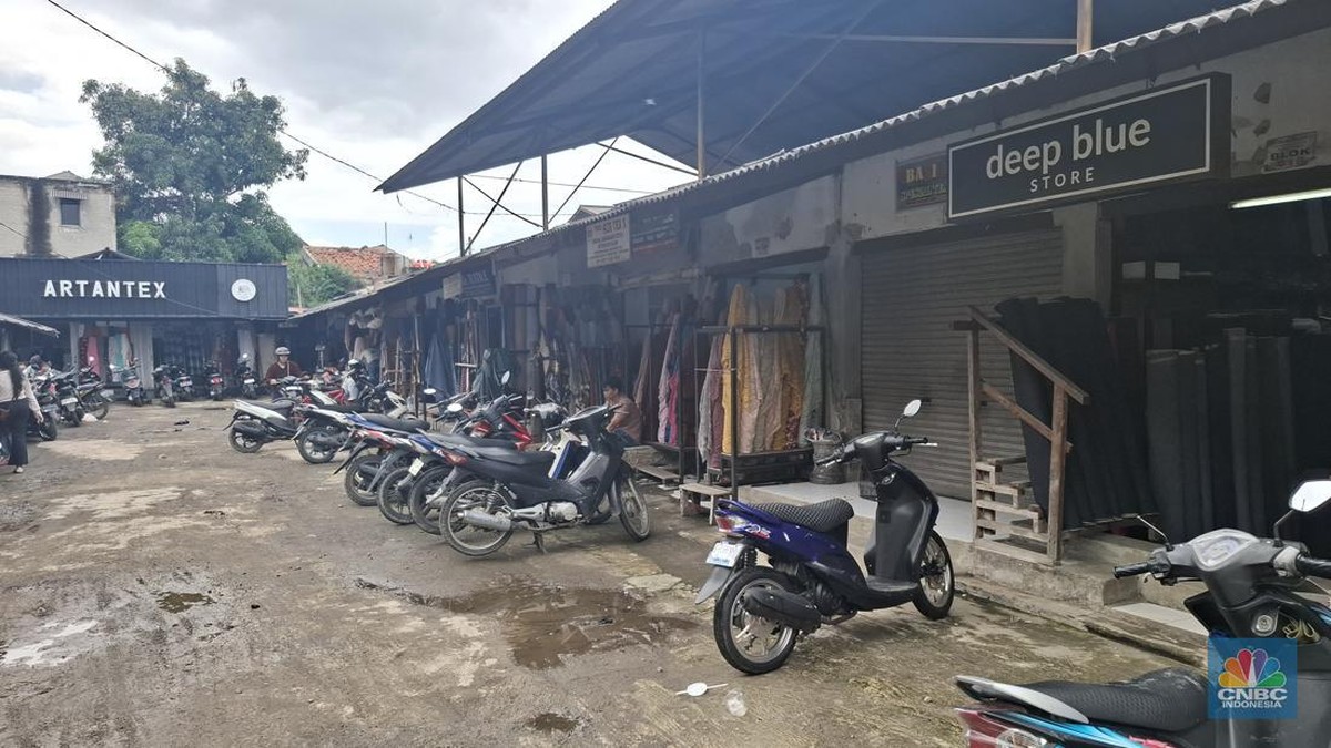 Pasar Tekstil Legendaris di Tangerang Sunyi Sepi, Ini Biang Keroknya