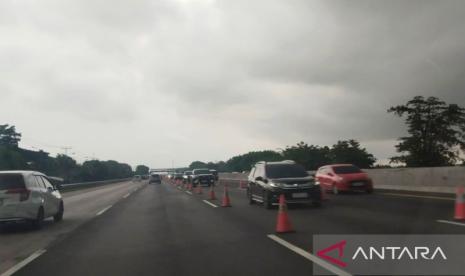 Contraflow Diterapkan di Tol Jakarta-Cikampek saat Lebaran