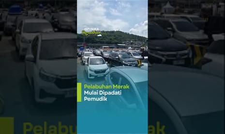 Pelabuhan Merak Mulai Dipadati Pemudik