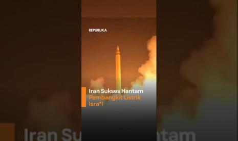 Iran Sukses Hantam Pembangkit Listrik Israel