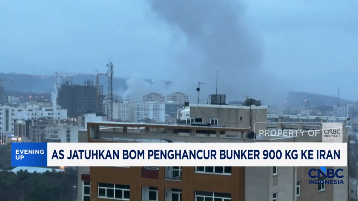Video: As Jatuhkan Bom Penghancur Bunker 900 Kg ke Iran