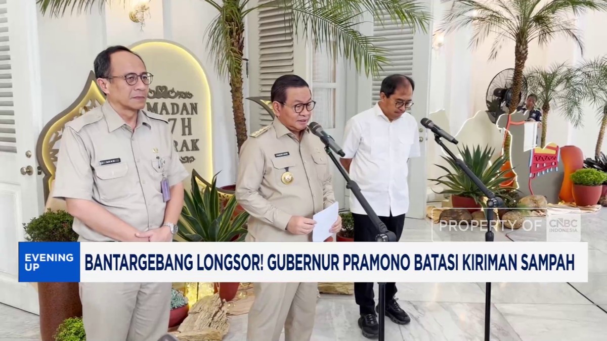 Video: Bantargebang Longsor! Gubernur Pramono Batasi Kiriman Sampah