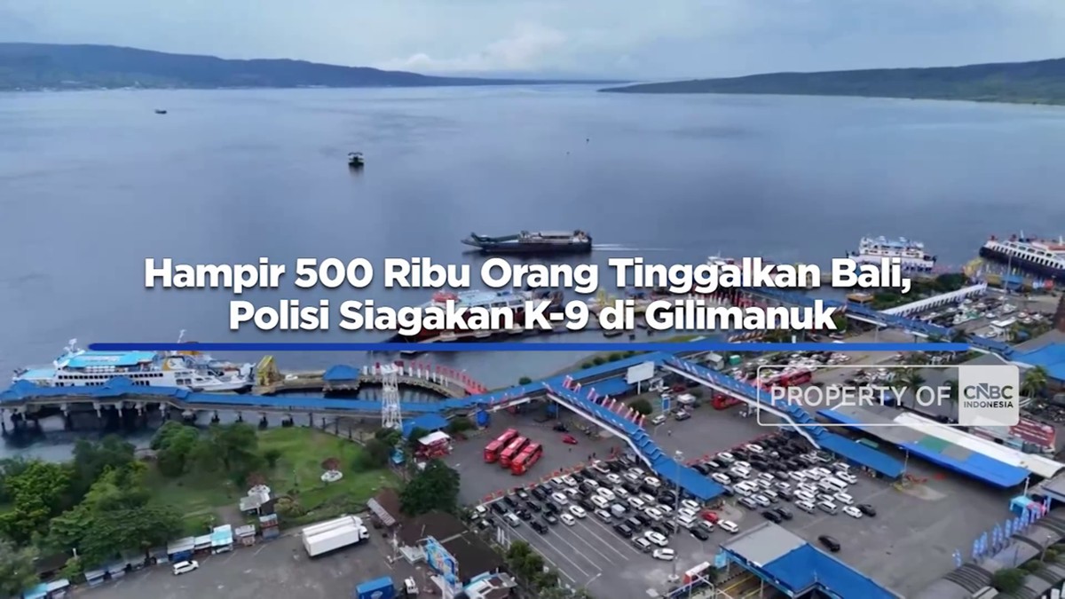 Arus Balik Lebaran Mulai Mengalir, Gilimanuk Dipadati Kendaraan