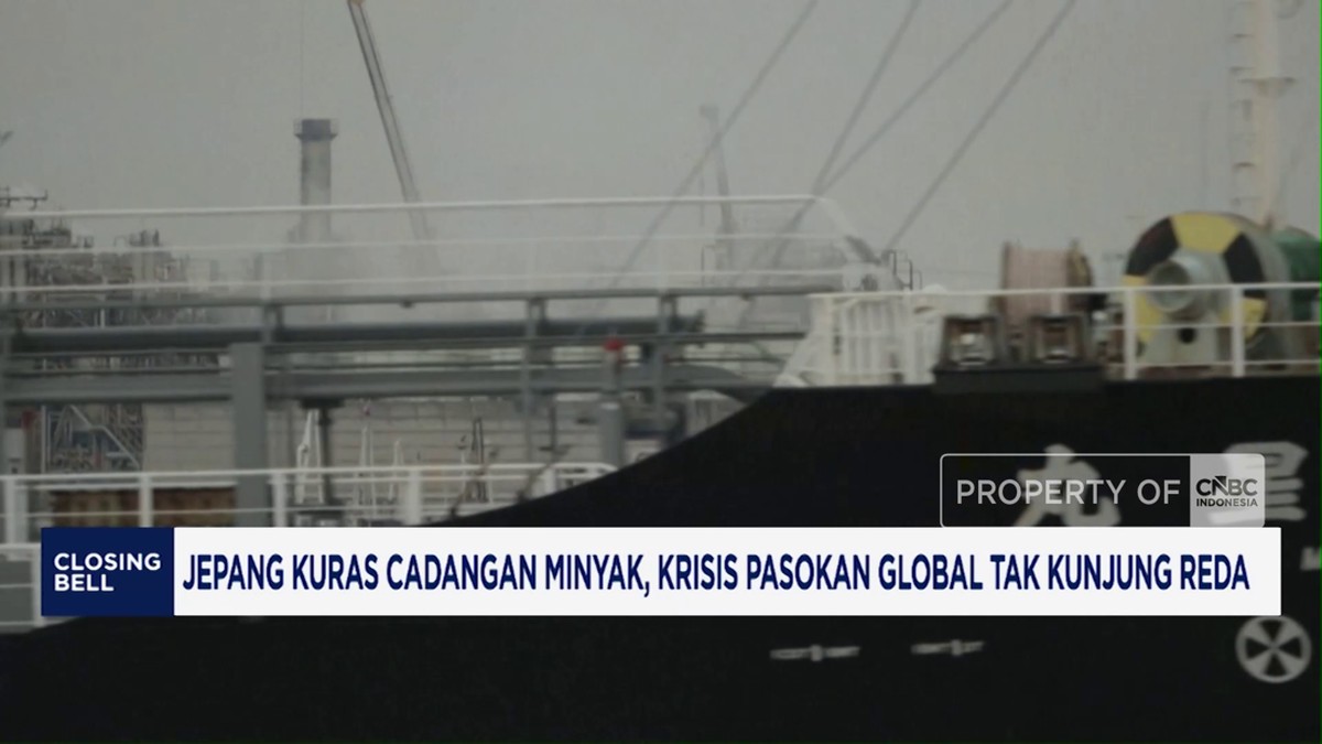 Jepang Kuras Cadangan Minyak, Krisis Pasokan Global Tak Kunjung Reda