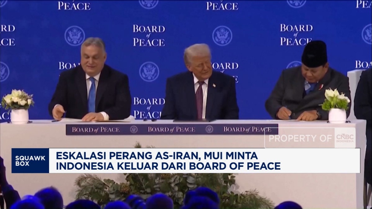 Video: Eskalasi Perang AS-Iran, MUI Minta Indonesia Keluar dari BOP