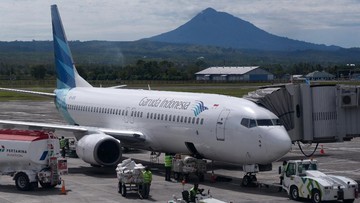 Garuda Ungkap Alasan Escape Slide GA-829 Mengembang di Bandara Changi