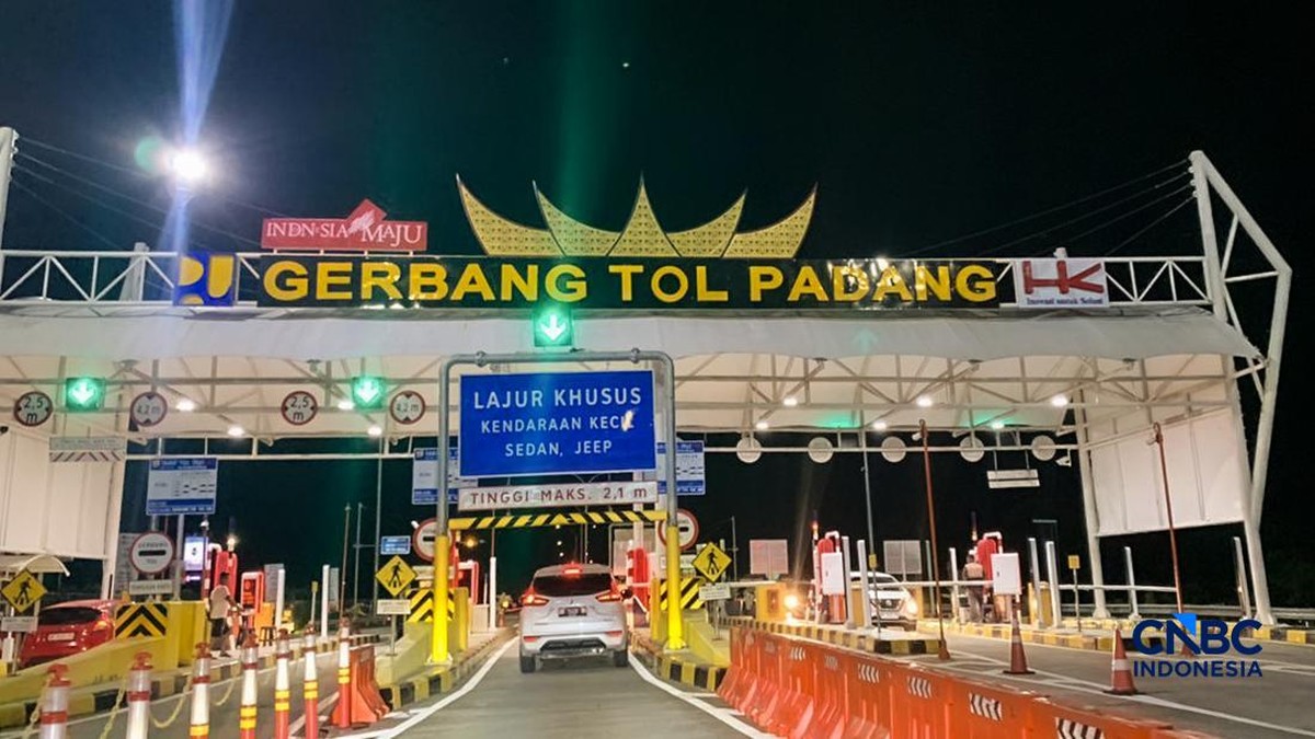 Penampakan Tol Padang-Sicincin, Favorit Warga Saat Libur Lebaran