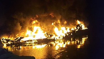 KM Anaya Terbakar di Laut Maluku Angkut 20 ABK, 5 Orang Terluka