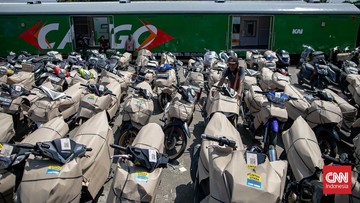 FOTO: Antusias Mudik Motor Gratis Lebaran 2026