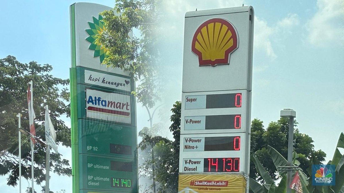 Pasokan BBM di SPBU Shell-BP Kosong, Ini Kata Bahlil