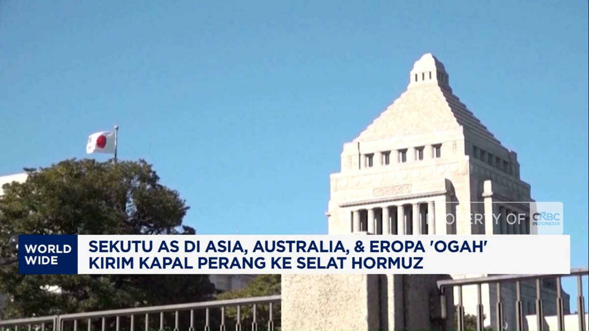 Video: Sekutu AS di Asia-Eropa Ogah Kirim Kapal Perang ke Selat Hormuz