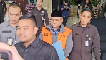 Penampakan Yaqut Saat Kembali Dijebloskan ke Rutan KPK