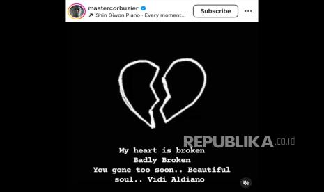 Deddy Corbuzier: Kepergian Vidi Aldiano Bikin Hati Saya Hancur