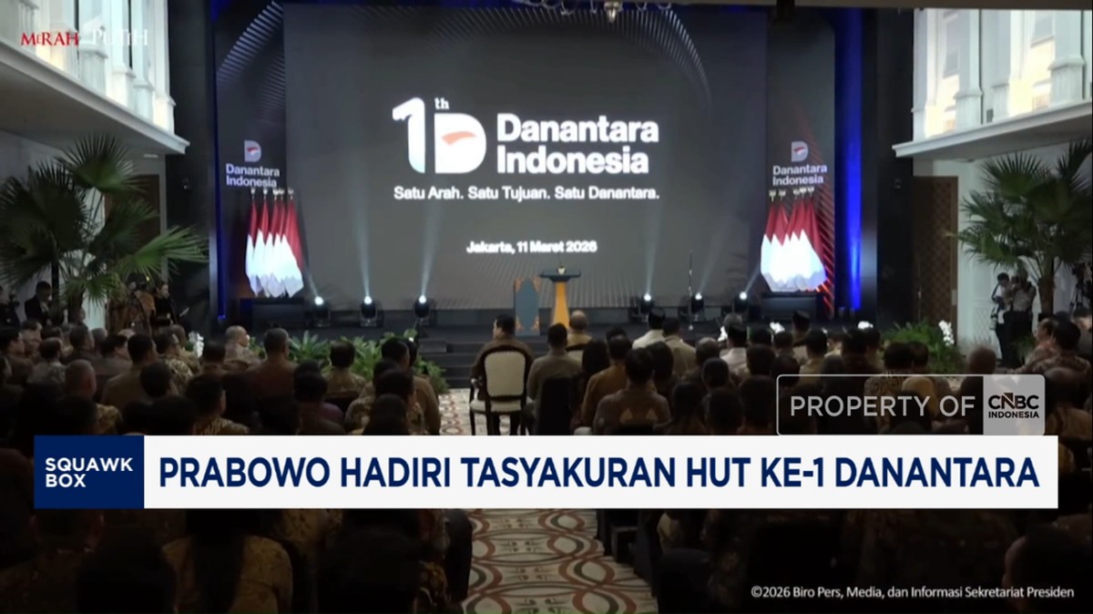 Video: Prabowo Hadiri Tasyakuran HUT Ke-1 Danantara