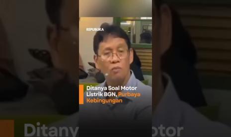 Respons Menku Purbaya Terkait Viral Motor Listrik BGN