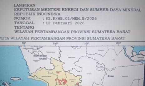 Kementerian ESDM Setujui Tujuh Blok Pertambangan Rakyat di Pasaman Barat