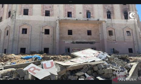 Indonesia Kecam Israel atas Pemasangan Banner Militer di Rumah Sakit Gaza