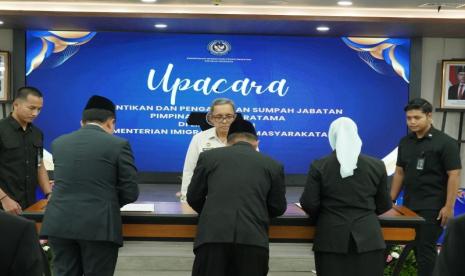 Kemenimipas Lantik Pejabat Baru di Imigrasi Kepri dan Batam
