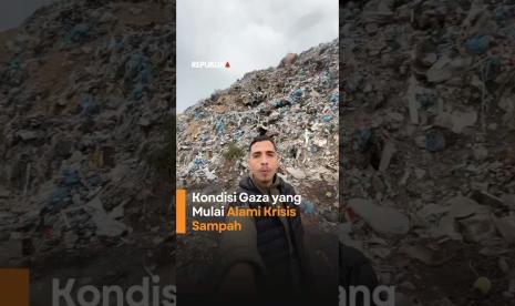 Kondisi Gaza yang Mulai Alami Krisis Sampah