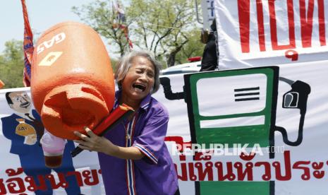 Warga Bangkok Turun ke Jalan, Tolak Kenaikan Harga BBM