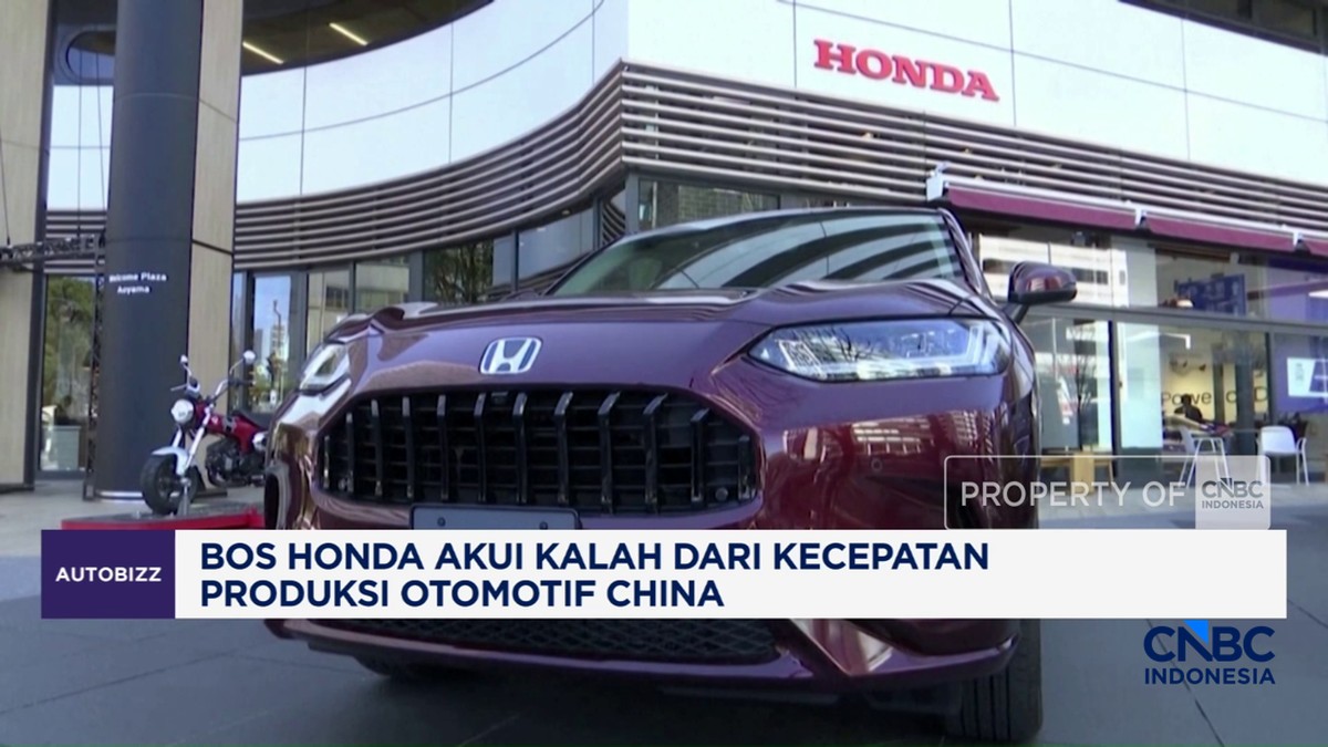 Video: Bos Honda Akui Kalah Dari Kecepatan Produksi Otomotif China