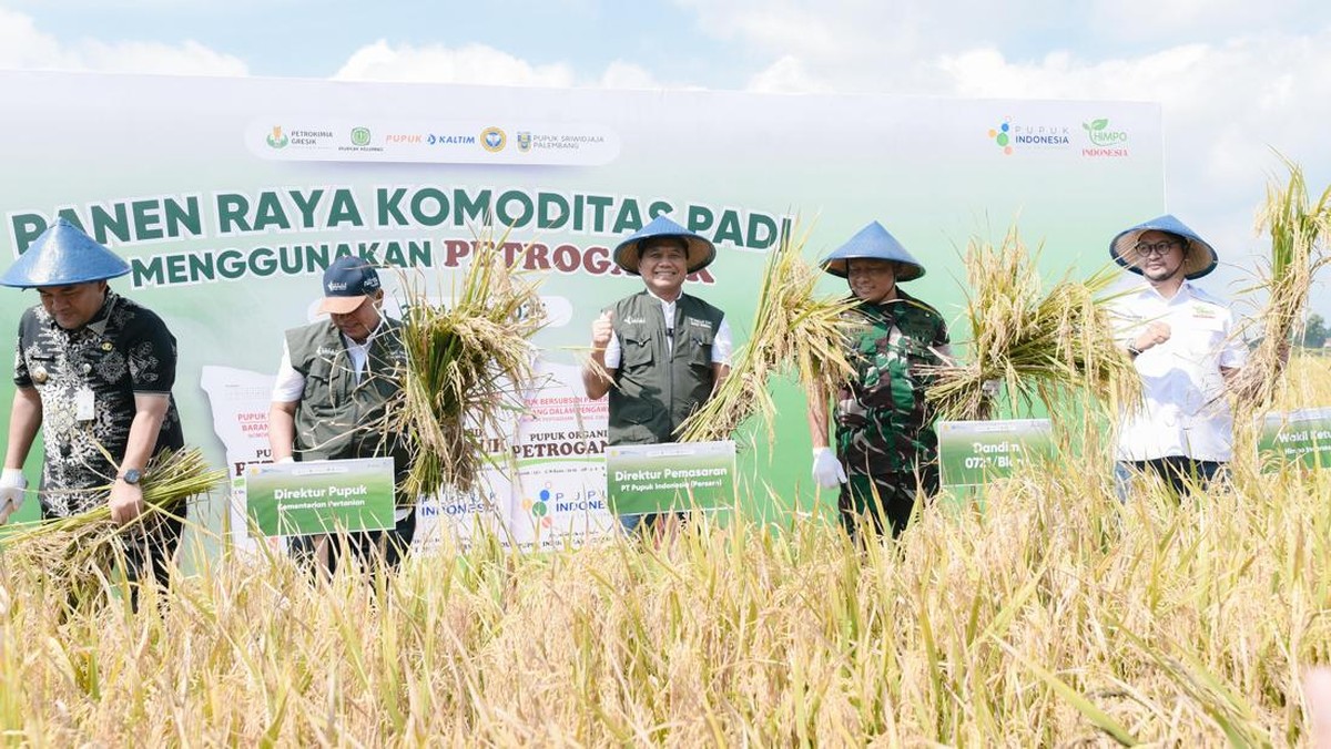 Pupuk Indonesia Jadi Tulang Punggung Ketahanan Pangan Nasional