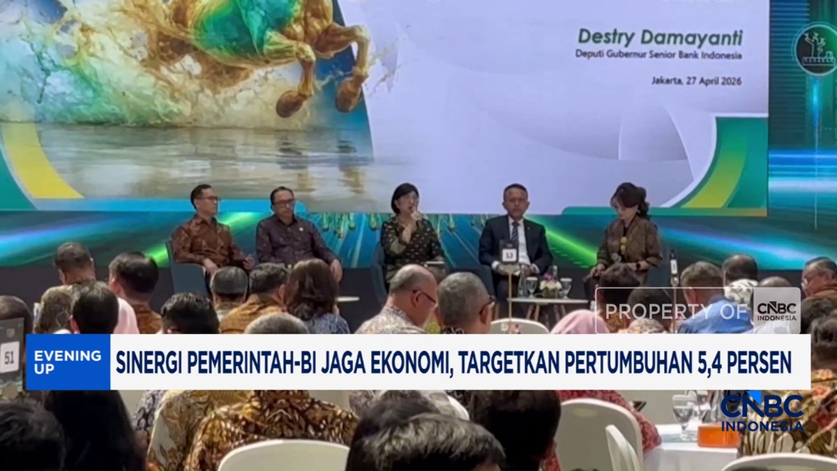 Video:Ekonomi Dunia Bergejolak, Indonesia Gaspol Jaga Pertumbuhan 5,4%