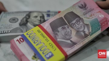 Rupiah Kembali Tertekan Gegara Trump, Ditutup Rp17.002 per Dolar AS